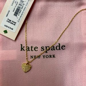 Kate Spade Heart necklace